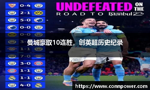 曼城豪取10连胜，创英超历史纪录